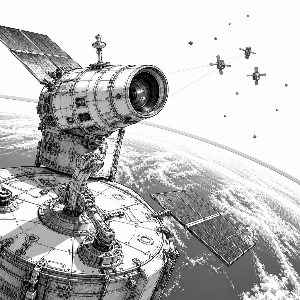 GHOST-R: Pentagon lässt Satelliten entwickeln, die andere Objekte im GEO überwachen GHOST-R: Pentagon lässt Satelliten entwickeln, die andere Objekte im GEO überwachen
