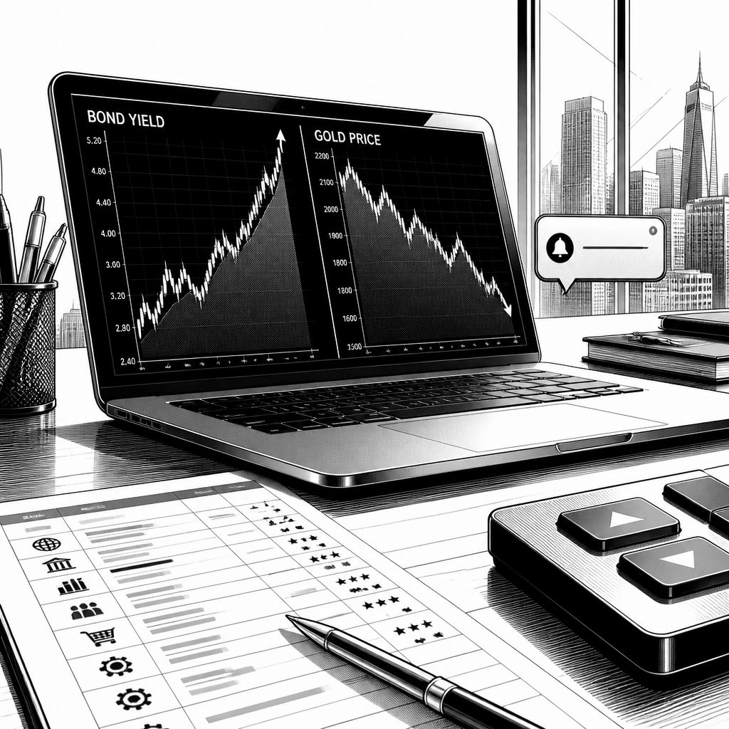 Gold unter Druck: Renditen, Dollar und Fed-Erwartungen bremsen den Aufschwung Gold unter Druck: Renditen, Dollar und Fed-Erwartungen bremsen den Aufschwung