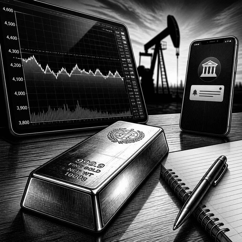 Gold unter 4.300 US-Dollar: Ölpreise stützen Zins-Erwartungen Gold unter 4.300 US-Dollar: Ölpreise stützen Zins-Erwartungen