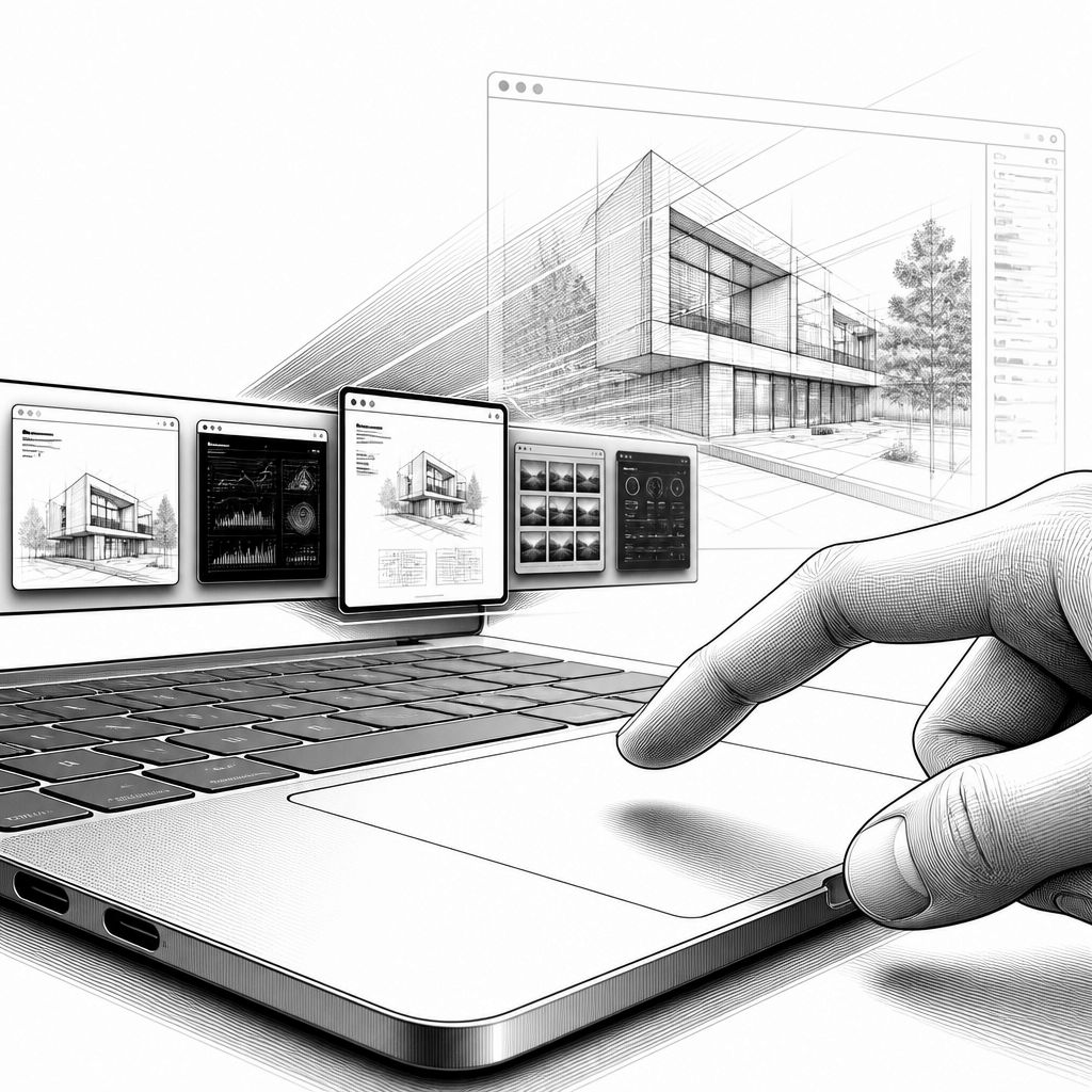 Googlebook OS: Trackpad- und Fenster-Gesten orientieren sich stark an macOS Googlebook OS: Trackpad- und Fenster-Gesten orientieren sich stark an macOS