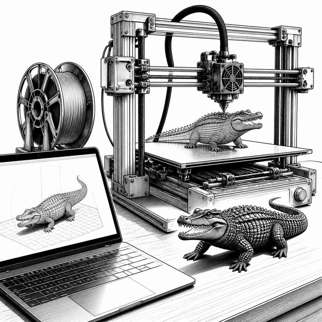 GTA-6-Fanprojekt: Macca the Gator als kostenloses 3D-Druckmodell GTA-6-Fanprojekt: Macca the Gator als kostenloses 3D-Druckmodell
