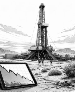 ai-halliburton-oil-rig-sunset-stockmove