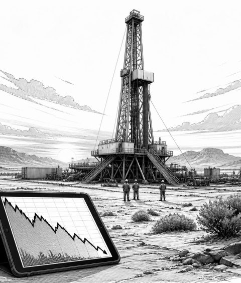 ai-halliburton-oil-rig-sunset-stockmove