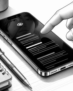 ai-handy-auge-screen-attention-frontkamera
