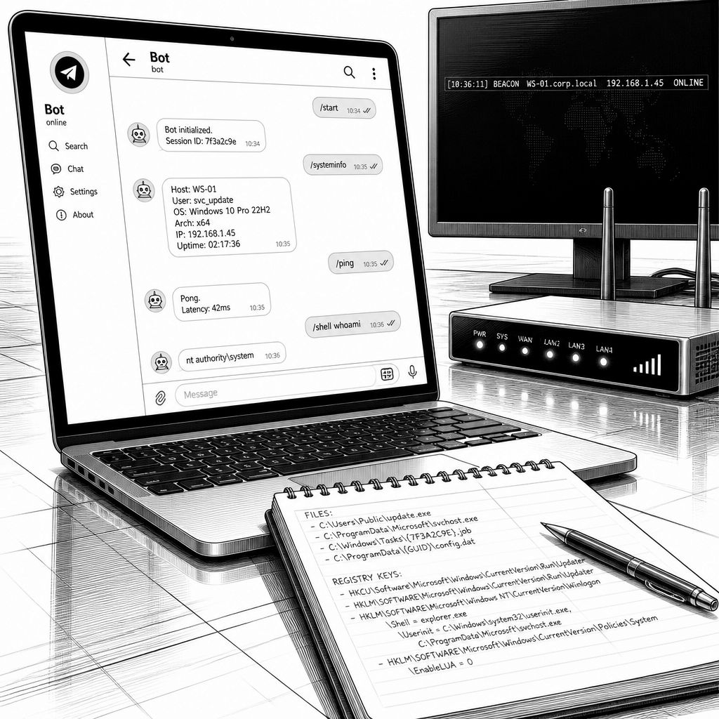 HEAVYGRAM: Telegram-Backdoor hinter Handala Hack und Passwortdiebstahl HEAVYGRAM: Telegram-Backdoor hinter Handala Hack und Passwortdiebstahl