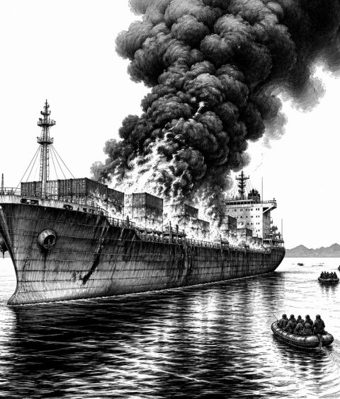 ai-hormus-strait-freighter-on-fire
