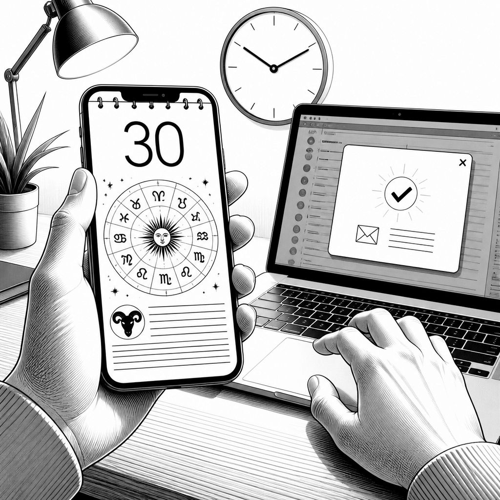 Tageshoroskop am 30.9.2026: Gratis-Format, Nutzer-Flow und Sternen-Content Tageshoroskop am 30.9.2026: Gratis-Format, Nutzer-Flow und Sternen-Content