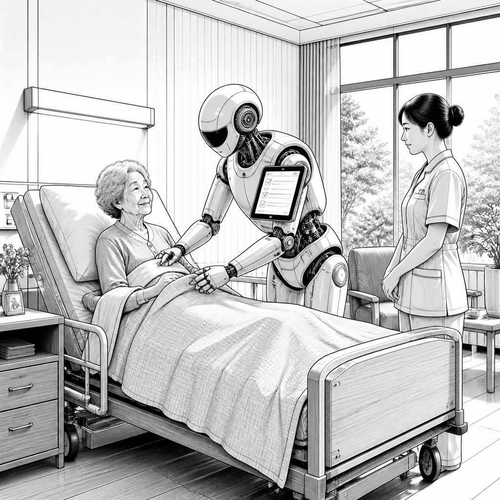Humanoide Roboter sollen in der Altenpflege Personallücke schließen Humanoide Roboter sollen in der Altenpflege Personallücke schließen