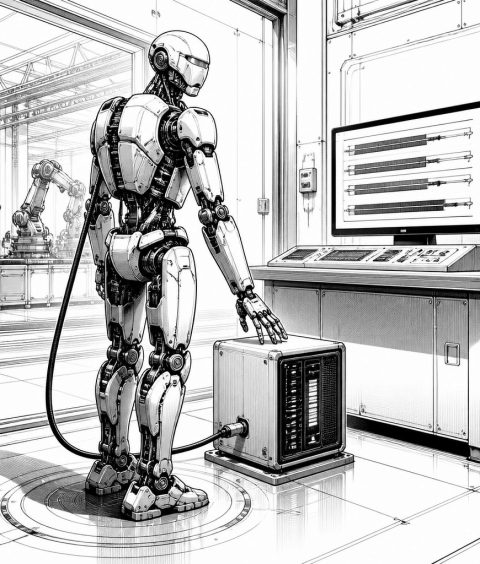 ai-humanoide-roboter-on-robot-speicher-engpass