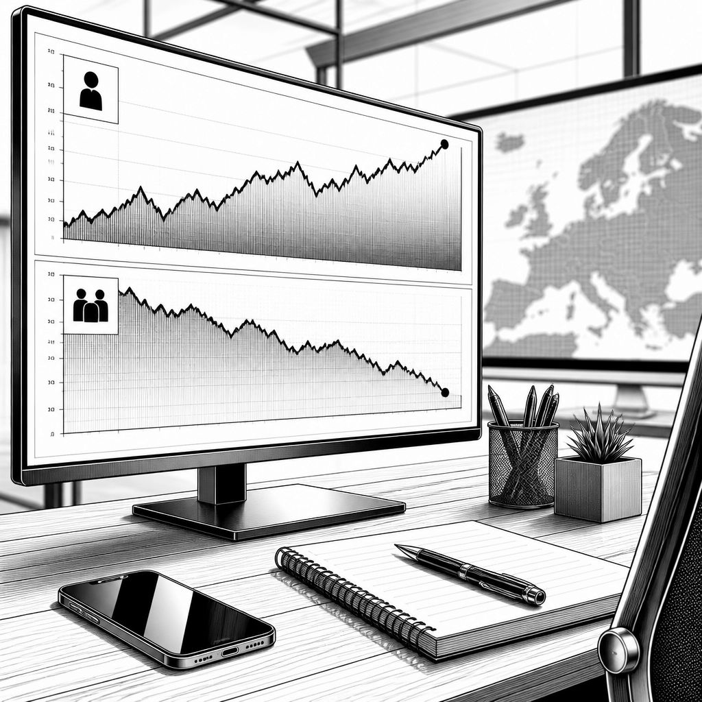 IAB-Arbeitsmarktbarometer signalisiert Schrumpfung: Beschäftigung schwächer als Arbeitslosigkeit IAB-Arbeitsmarktbarometer signalisiert Schrumpfung: Beschäftigung schwächer als Arbeitslosigkeit