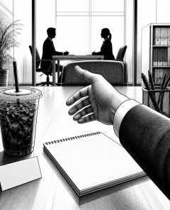 ai-iced-coffee-interview-etiquette