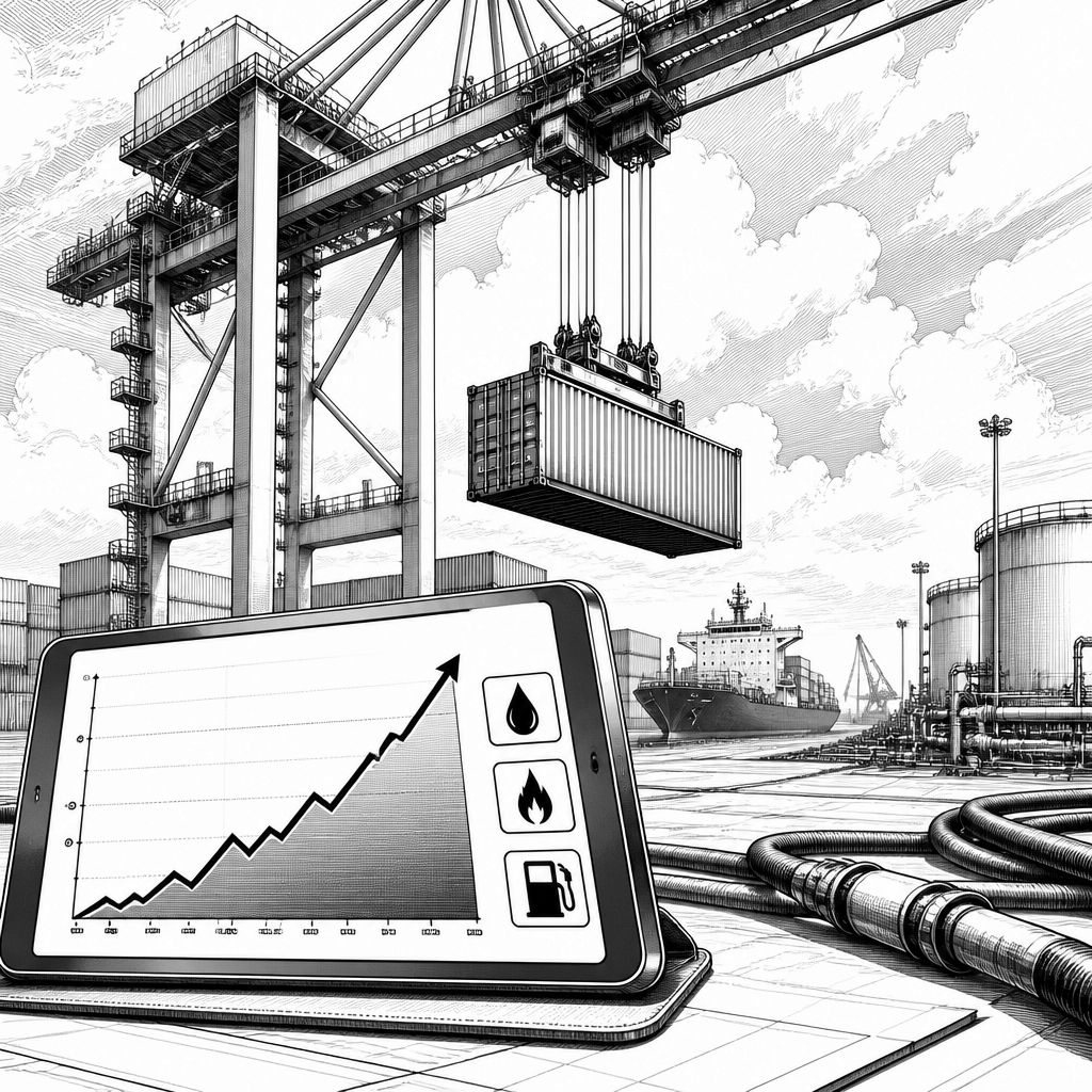 Deutsche Importpreise ziehen an: Energie treibt den Inflationsdruck weiter Deutsche Importpreise ziehen an: Energie treibt den Inflationsdruck weiter