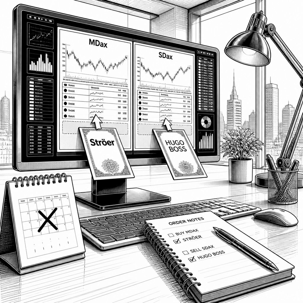 Ströer rückt im MDax nach vorn: Hugo Boss wechselt in den SDax Ströer rückt im MDax nach vorn: Hugo Boss wechselt in den SDax