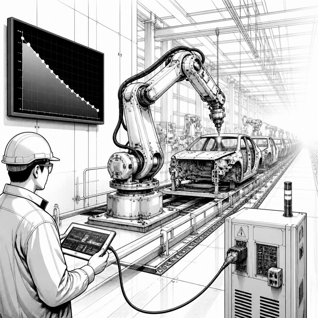 Roboterboom bremst sich: Deutschlands Autoindustrie investiert weniger Roboterboom bremst sich: Deutschlands Autoindustrie investiert weniger