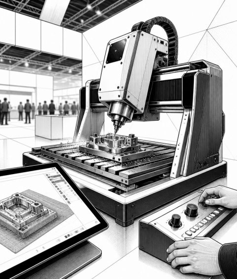 ai-infimaker-k1-ifa-5-axis-cnc-demo