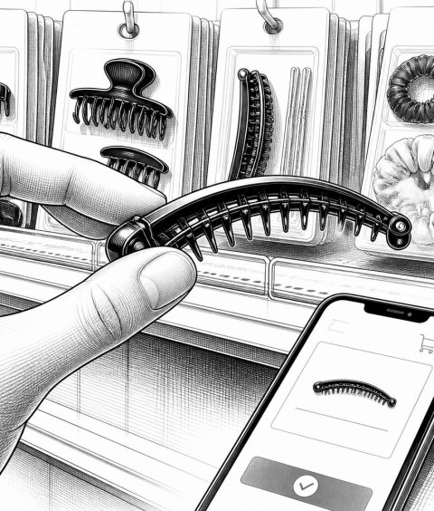ai-ivyclip-flexible-hair-clip-retail-demo