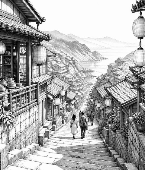 ai-jiufen-laojie-gold-stairs-teahouses
