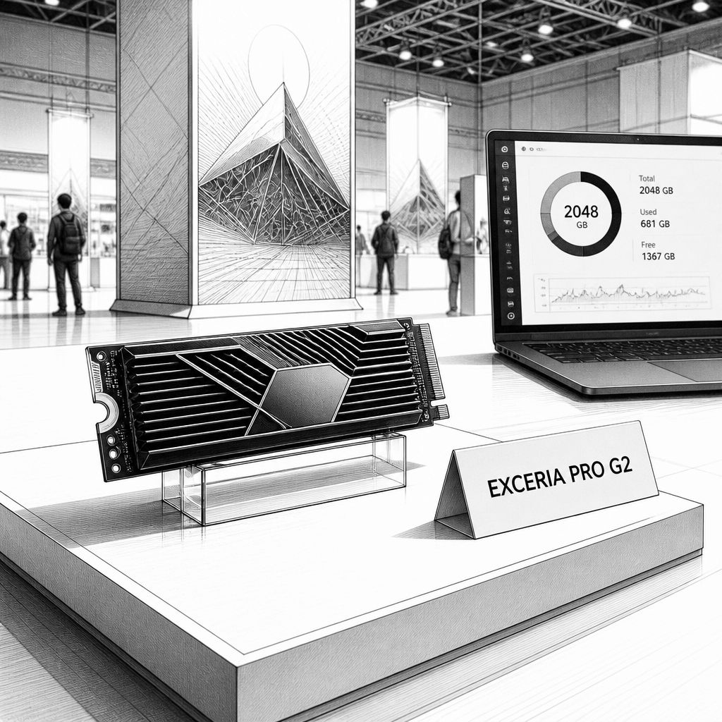 Kioxia stellt Gaming-SSD vor: Umsatzplus und US-Listing-Pläne trotz Chip-Sorgen Kioxia stellt Gaming-SSD vor: Umsatzplus und US-Listing-Pläne trotz Chip-Sorgen