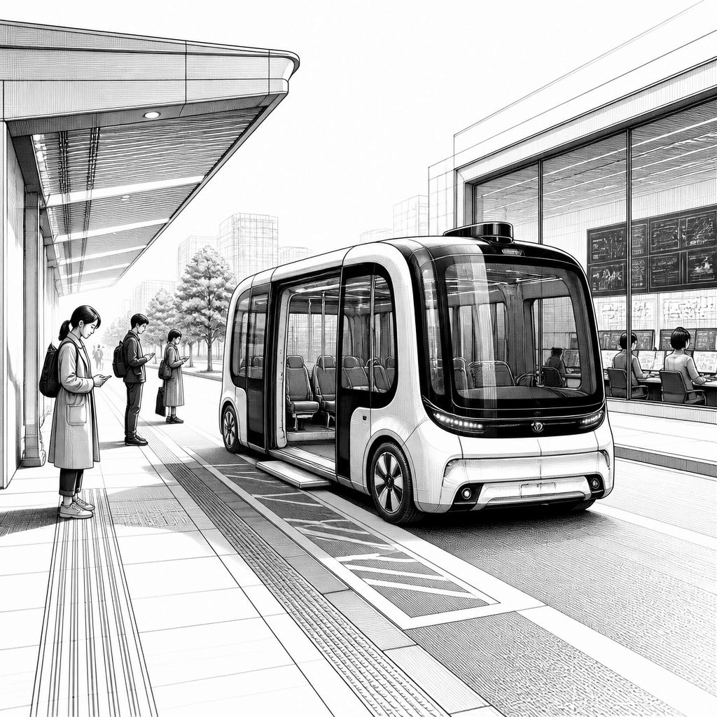 KIRA+ im Rhein-Main-Gebiet: RMV, Deutsche Bahn und HOLON testen Level-4-Shuttles KIRA+ im Rhein-Main-Gebiet: RMV, Deutsche Bahn und HOLON testen Level-4-Shuttles