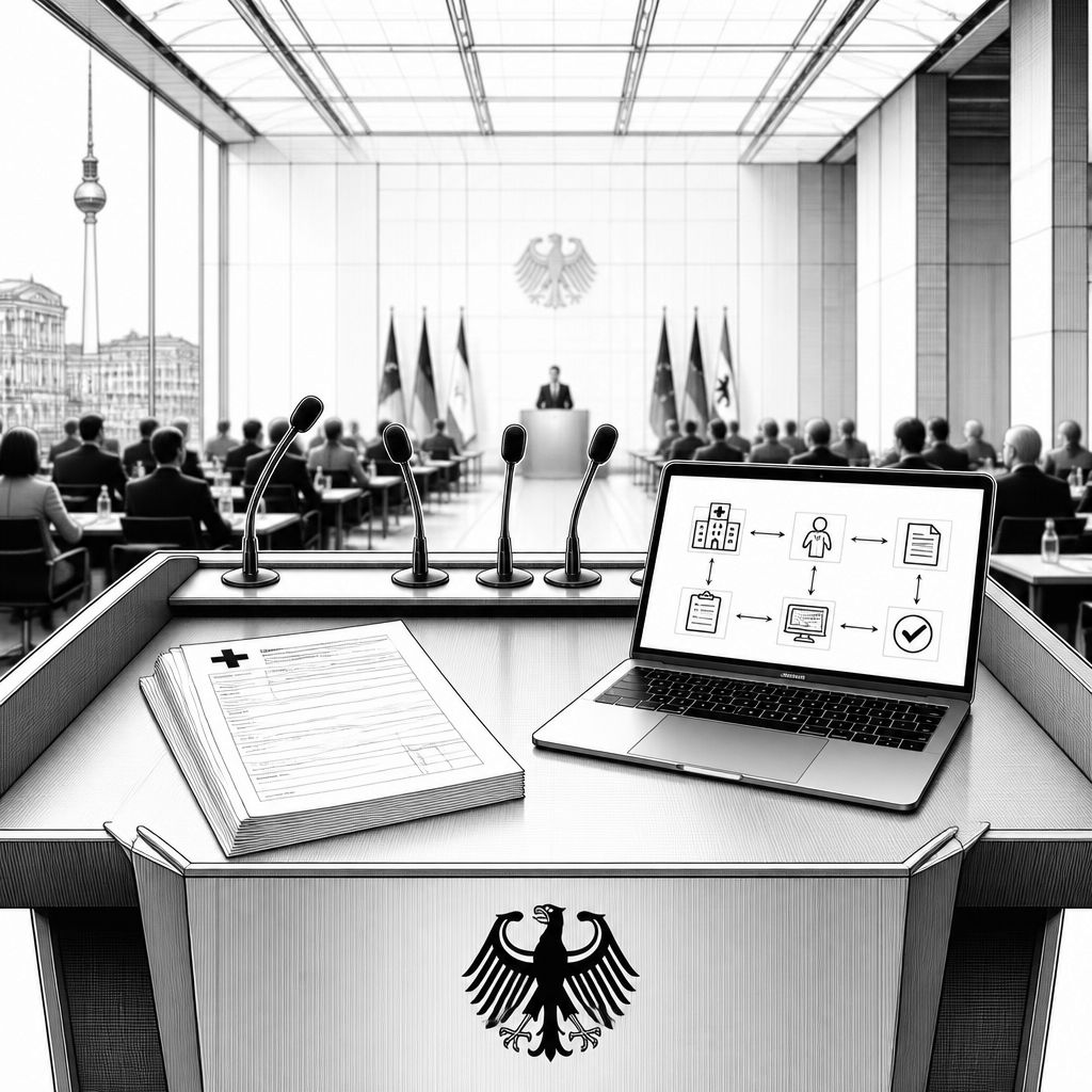 Linnemann fordert weniger Bürokratie im Krankenhaus und mehr Vertrauen Linnemann fordert weniger Bürokratie im Krankenhaus und mehr Vertrauen