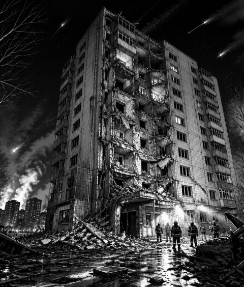 ai-kyiv-air-raid-damaged-building