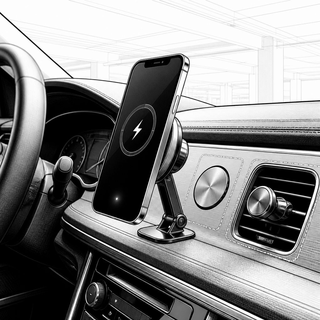 Magnetische Autohalterung lädt iPhone kabellos: Lisen im Preis-Check Magnetische Autohalterung lädt iPhone kabellos: Lisen im Preis-Check