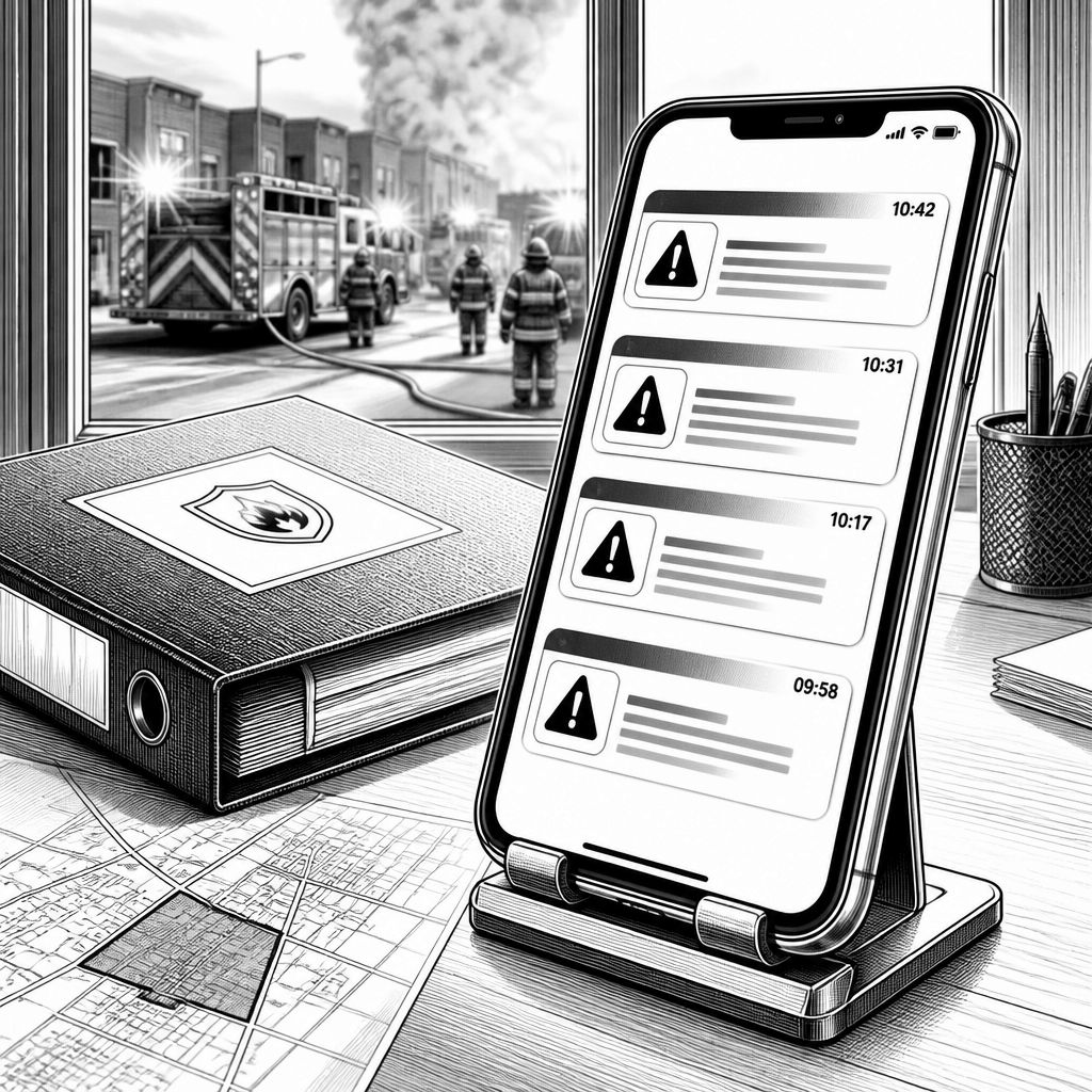 Notfallmeldungen im Alltag: Feuer, Verkehrsunfall und lokale Hinweise digital koordinieren Notfallmeldungen im Alltag: Feuer, Verkehrsunfall und lokale Hinweise digital koordinieren