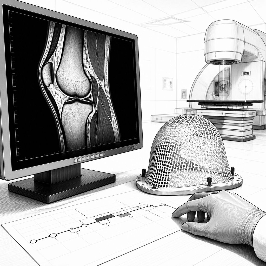 Niedrig dosierte Strahlentherapie bremst womöglich das Fortschreiten von Kniearthrose Niedrig dosierte Strahlentherapie bremst womöglich das Fortschreiten von Kniearthrose