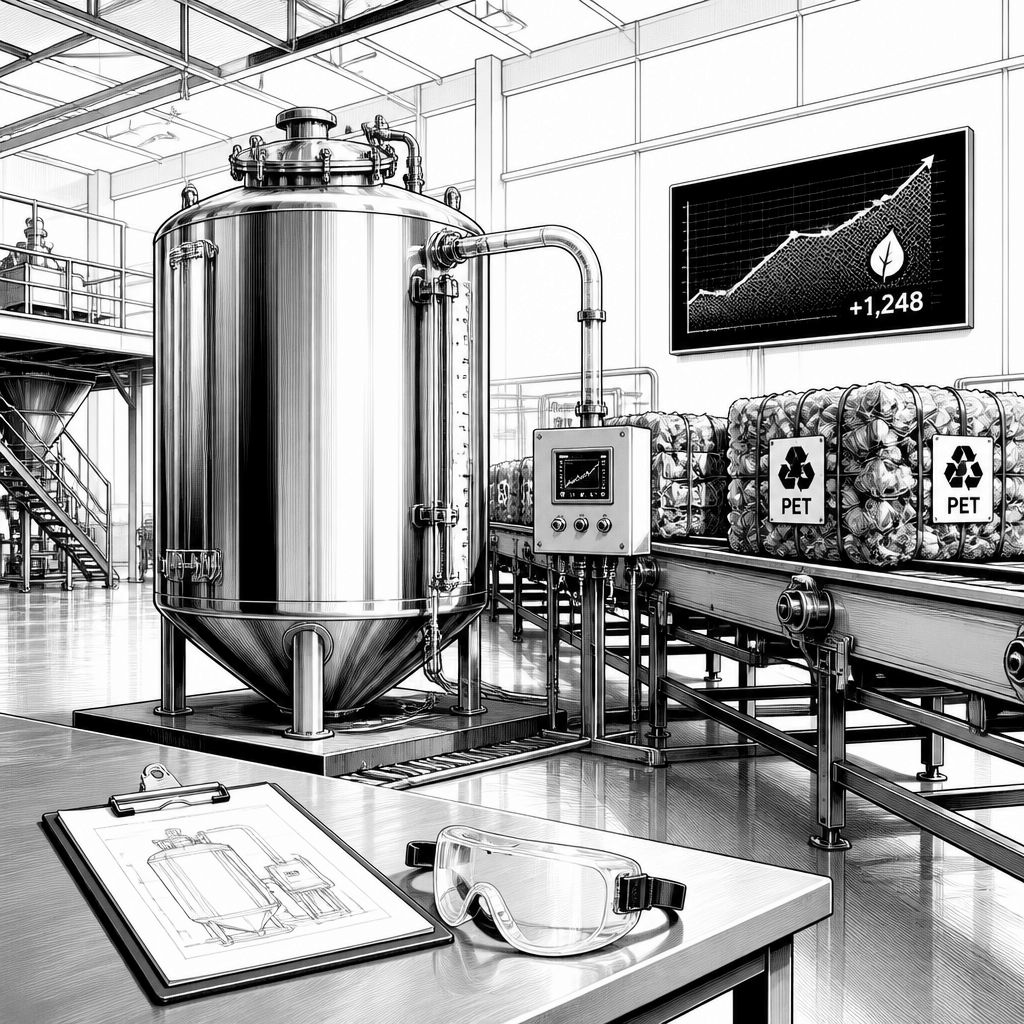 Meta-Abkommen stärkt MacroCycle: erste PET-Recyclingfabrik in den USA Meta-Abkommen stärkt MacroCycle: erste PET-Recyclingfabrik in den USA