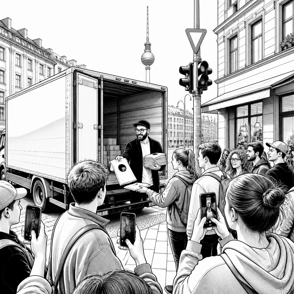 Mark Forster verteilt in Berlin kostenlose T-Shirts zur neuen Single „Cool“ Mark Forster verteilt in Berlin kostenlose T-Shirts zur neuen Single „Cool“