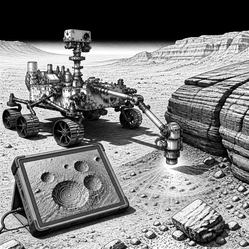 Curiosity findet am Mars ungewöhnliche flache Vertiefungen – warum noch unklar Curiosity findet am Mars ungewöhnliche flache Vertiefungen – warum noch unklar