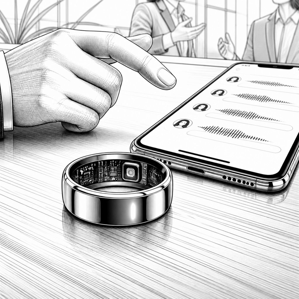 Vocci bringt ein Meeting-Notizring mit KI: bequem, aber mit Privacy-Frage Vocci bringt ein Meeting-Notizring mit KI: bequem, aber mit Privacy-Frage