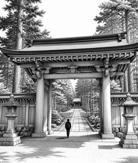 ai-meiji-jingu-forest-torii