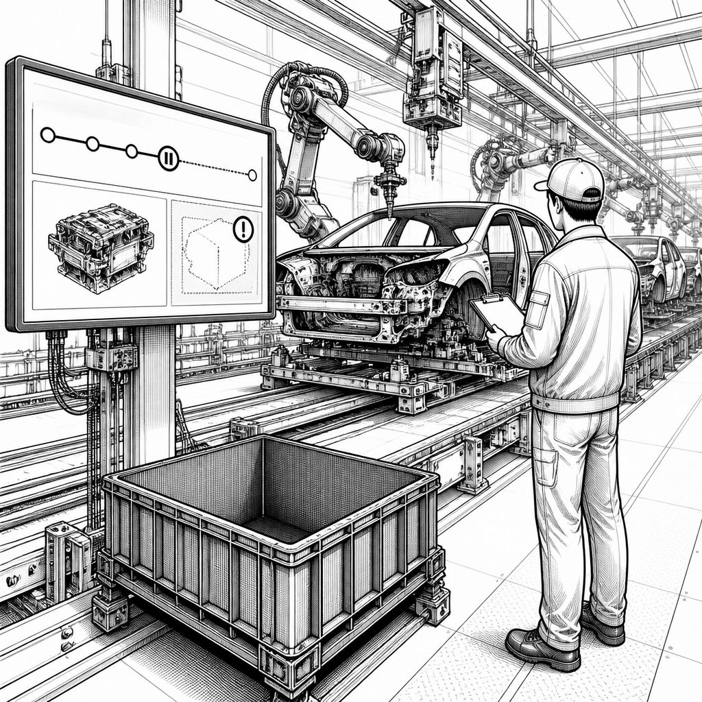 Mercedes drosselt Produktion in Sindelfingen wegen fehlender Komponenten Mercedes drosselt Produktion in Sindelfingen wegen fehlender Komponenten
