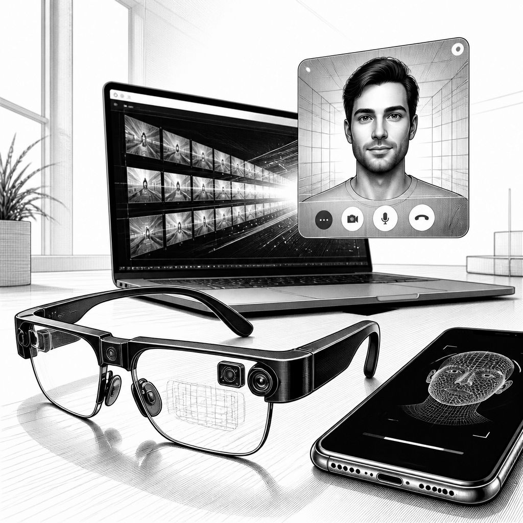 Meta plant realistische Holograms: erst Ray-Ban Display, dann VR Glasses Meta plant realistische Holograms: erst Ray-Ban Display, dann VR Glasses