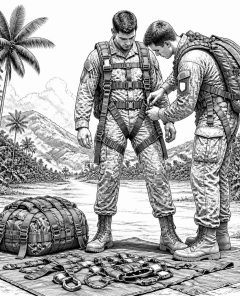 ai-military-free-fall-harness-inspection-indonesia