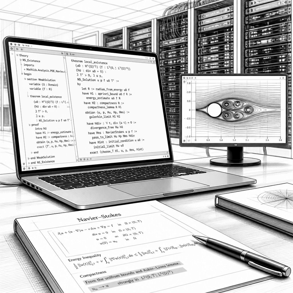KI löst ein Millennium-Problem: Navier-Stokes Existenz und Glattheit erklärt KI löst ein Millennium-Problem: Navier-Stokes Existenz und Glattheit erklärt