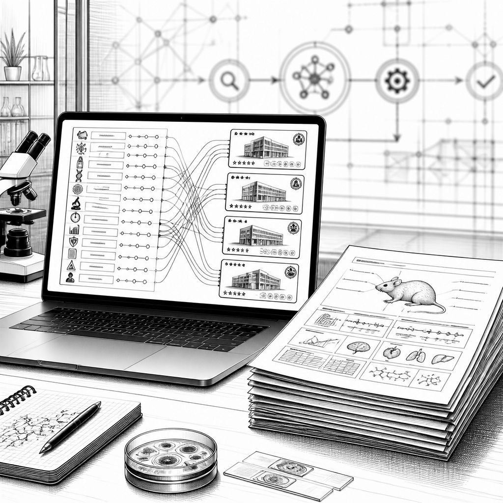 ModernVivo nutzt KI, um vorklinische Studiendesigns schneller zu planen und Tierversuche zu senken ModernVivo nutzt KI, um vorklinische Studiendesigns schneller zu planen und Tierversuche zu senken