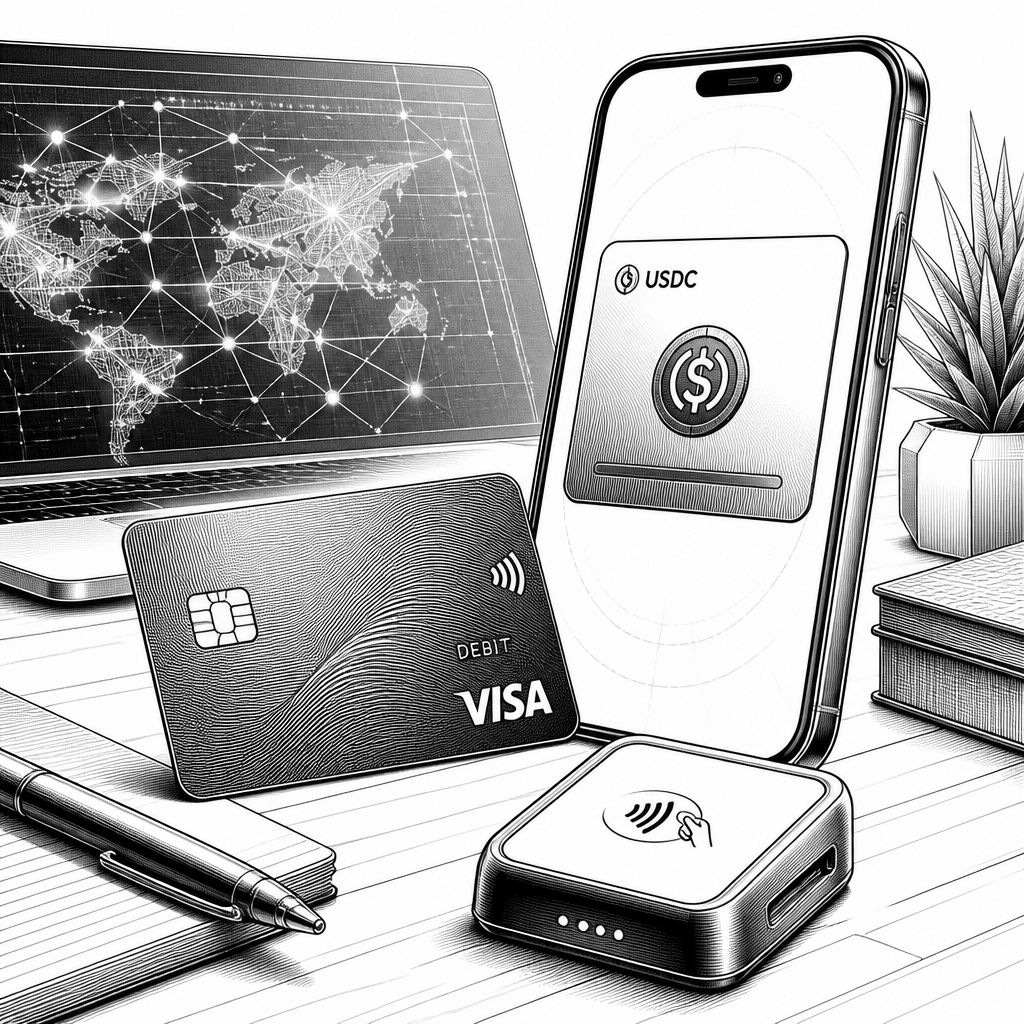 MoneyGram startet USDC-gestützte Visa-Debitkarte – was dahinter steckt MoneyGram startet USDC-gestützte Visa-Debitkarte – was dahinter steckt