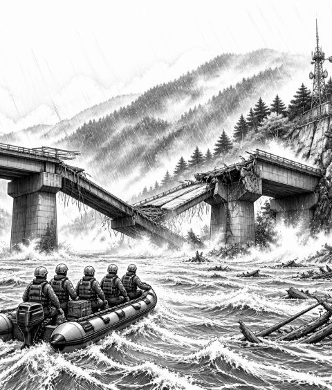 ai-monsoon-floods-india-nepal-infrastructure