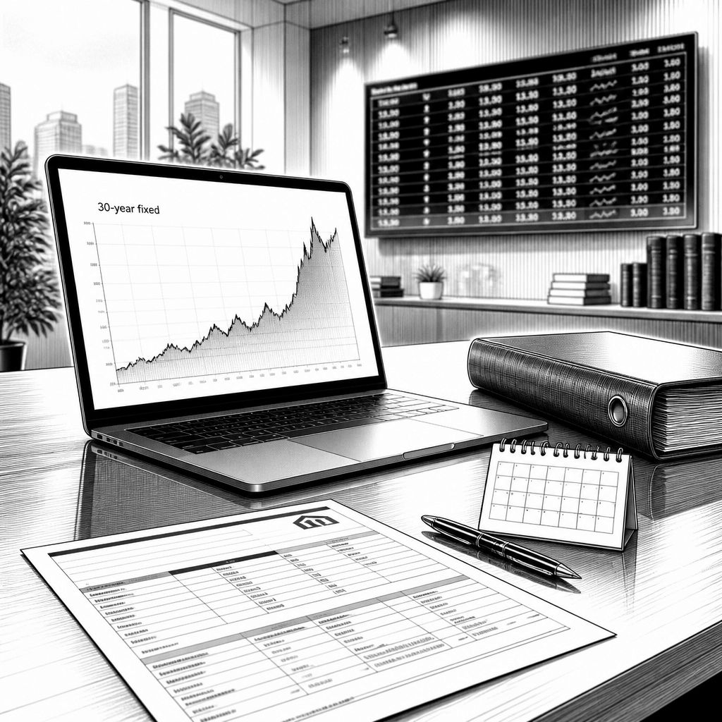 Höhere Hypothekenzinsen nach schwächelnden Bonds: 30-jährig bei 6,87% Höhere Hypothekenzinsen nach schwächelnden Bonds: 30-jährig bei 6,87%