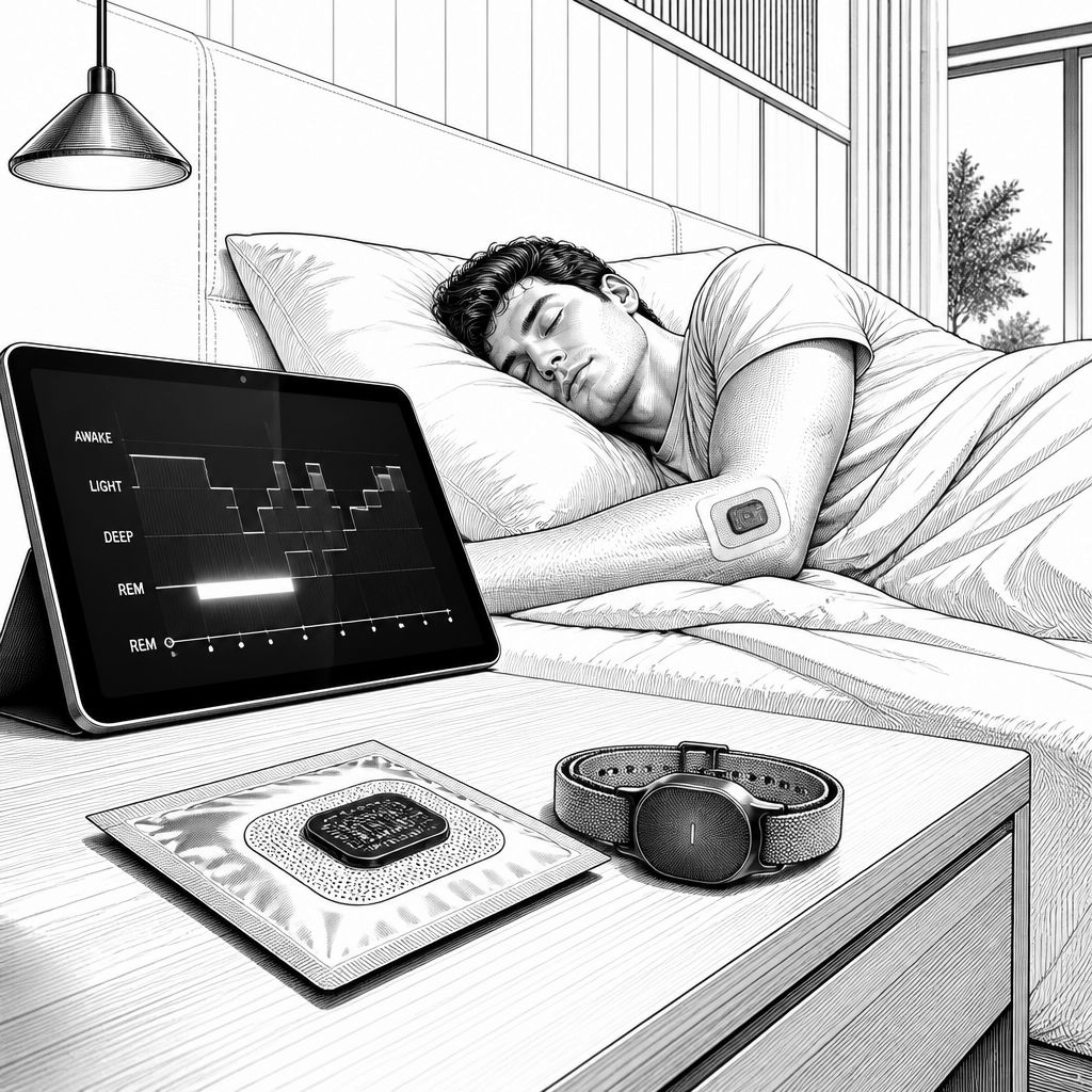 NEUSLeeP-Pflaster: Bioelektronik beschleunigt REM-Schlaf um 43 Minuten NEUSLeeP-Pflaster: Bioelektronik beschleunigt REM-Schlaf um 43 Minuten