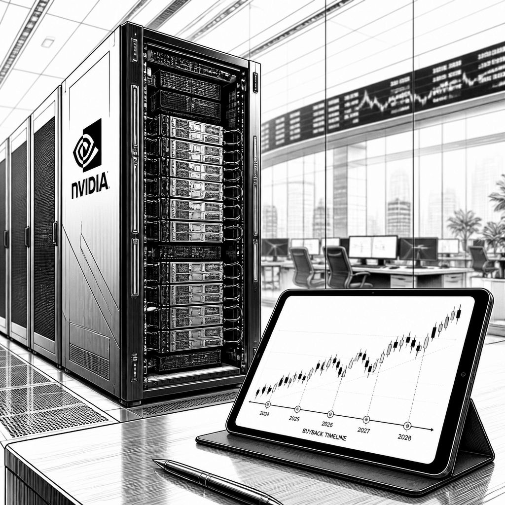 NVIDIA erhöht Aktienrückkäufe um 150 Mrd. Dollar bis 2028 NVIDIA erhöht Aktienrückkäufe um 150 Mrd. Dollar bis 2028