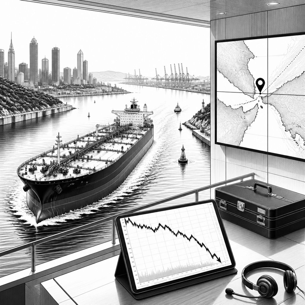 Öl unter 100 Dollar: Diplomatensignale stabilisieren den Tankerverkehr Öl unter 100 Dollar: Diplomatensignale stabilisieren den Tankerverkehr