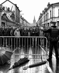 ai-oranier-parade-portadown-blockade
