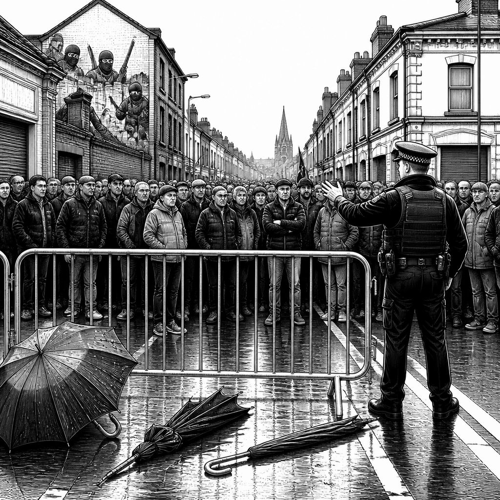 Oranier-Parade in Portadown blockiert: Genehmigung trotz Protesten Oranier-Parade in Portadown blockiert: Genehmigung trotz Protesten