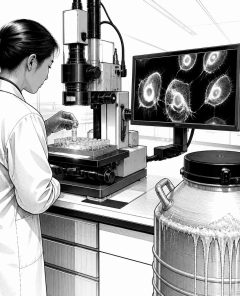 ai-origin-genomics-embryo-gene-editing-lab