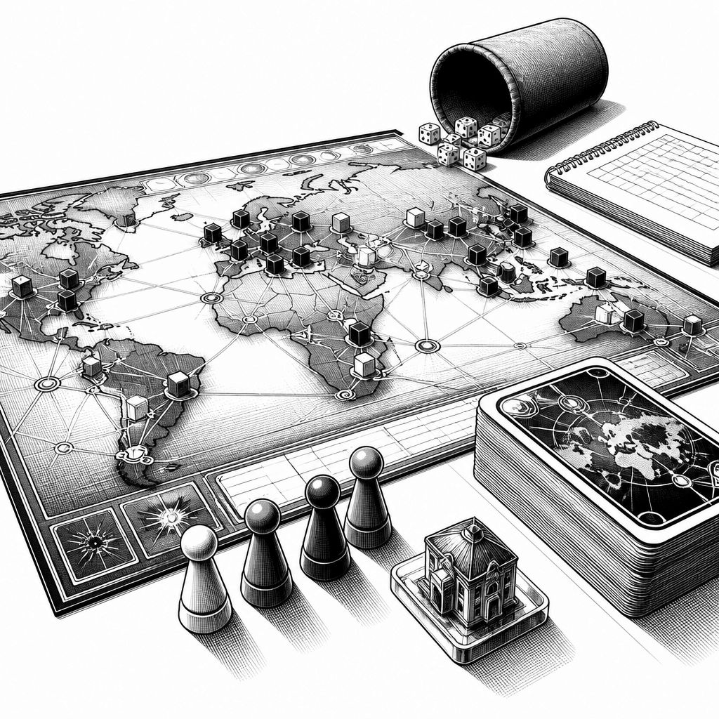 Pandemic Grundspiel: Kooperativ gegen vier Krankheiten (2–4 Spieler) Pandemic Grundspiel: Kooperativ gegen vier Krankheiten (2–4 Spieler)