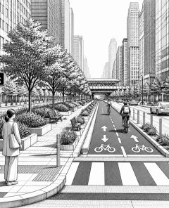 ai-park-avenue-protected-bike-lane