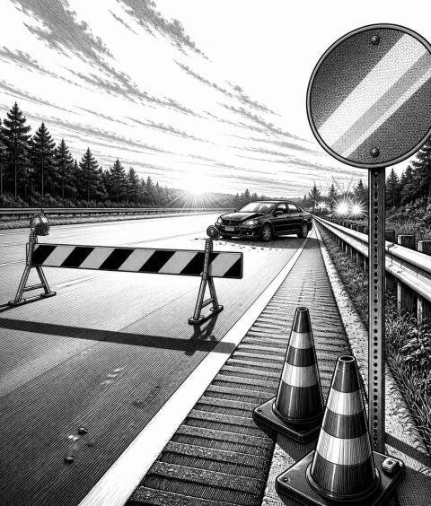 ai-passau-police-roadblock-stolen-audi
